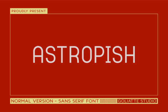 Astropish: A Modern Sans Serif Font for Editorial Clarity