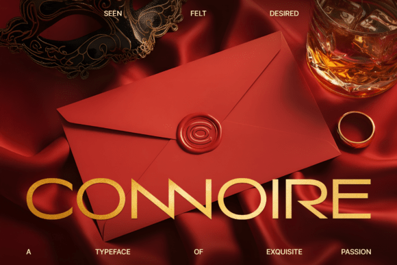 Connoire: A Sophisticated Typeface for Small Business Branding