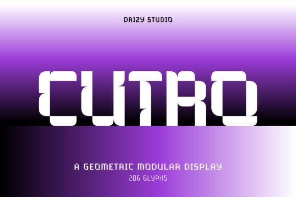 Cutro Font for Bold Digital Branding