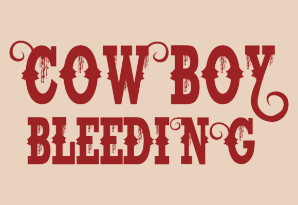 Designing with Cowboy Bleeding: A Western-Inspired Typeface for Branding