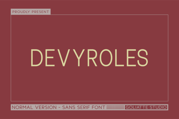 Devyroles: The Bold Sans Serif Font for Impactful Campaigns