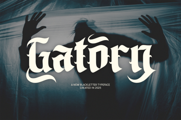 Gatorn: A Modern Blackletter Typeface for Bold Editorial Design