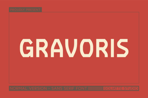 Gravoris: A Modern Sans Serif Font for Small Business Branding
