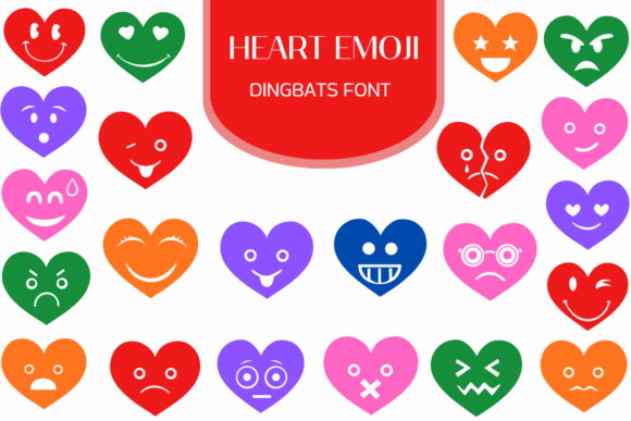 Heart Emoji Dingbats Font Review