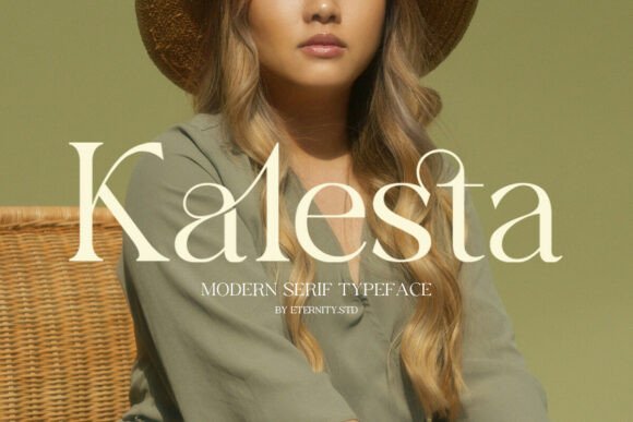 Kalesta Modern Serif for Branding Projects