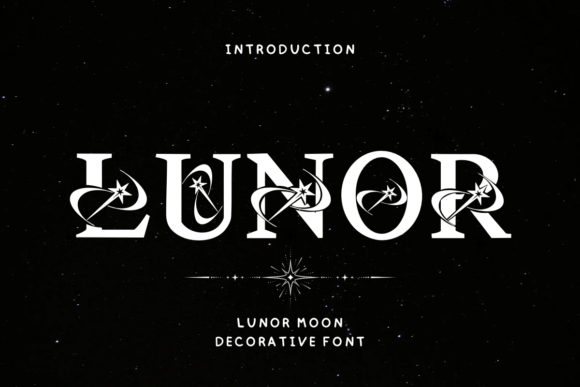 Lunor Moon: A Celestial Font for Your Brand
