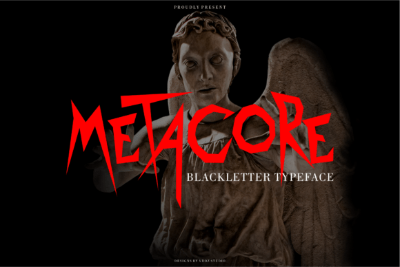 Metacore: A Bold Blackletter Typeface for Digital Design