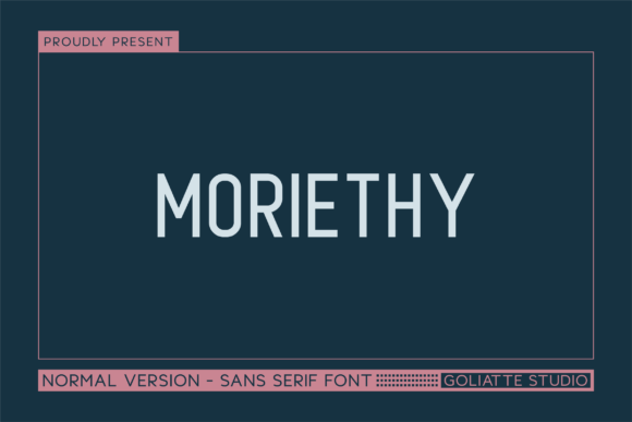 Moriethy – A Modern Sans Serif Font for Branding