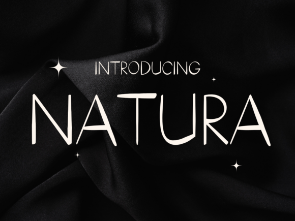 Natura Typeface for Modern Branding