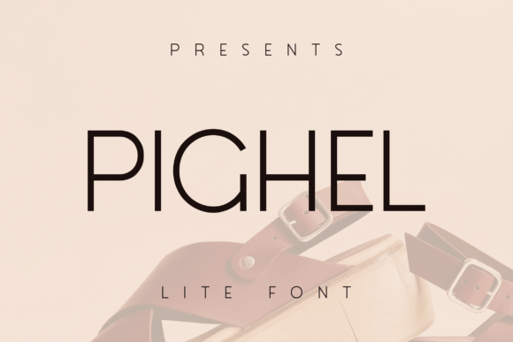 Pighel: A Modern Font for a Polished Brand Look
