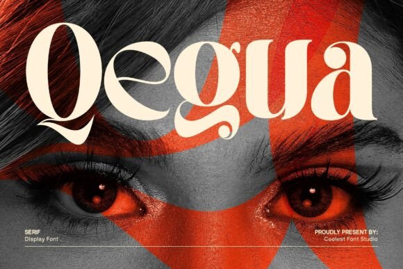 Qegua Serif Font for Branding Projects