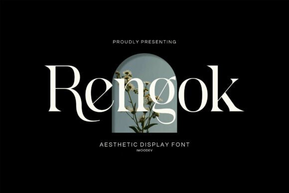 Rengok Serif Font for Digital Marketing and Branding
