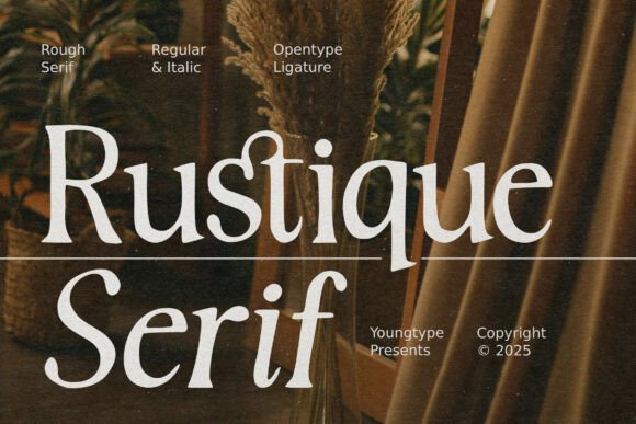 Rustique Serif: A Timeless Font for Modern Editorial Design