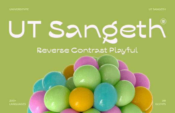 Ut Sangeth: A Versatile Sans Serif Font for Handmade Creations